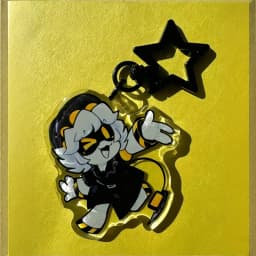 Murder Drones Keychain Set - Uzi N V Chibi Acrylic Charms - Sci-Fi Anime Fan Art Gift - Worker Drone Pendant for Backpack