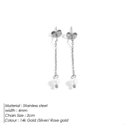 Luxury Pearl Hoop Earrings Minimalist 18K Gold Plated Pearl Charms Earrings for Girls Trendy Anniversary Birthday Jewelry Gift