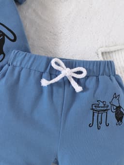 2pcs Summer Baby Boys Cartoon Pig Hooded Set, Cute Print Romper + Shorts, Cool Casual Style, Daily/Home/Photoshoot Wear, 0-12M