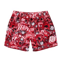 City Reapers American Retro Street Basketball Style Men's Sports Casual Shorts Summer Training Fitness Breathable Quick-drying
