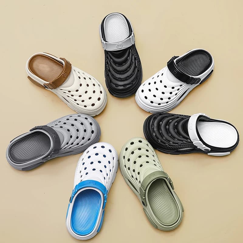 Men EVA New Slippers High Quality Comfortable Bathroom Non Slip Bedroom Luxury Orginal Brand Unisex House Summer Casual Sandals