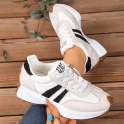 Women's Retro Sneakers Casual Running Shoes Fashion Walking Shoes Lightweight Athletic Tennis Shoes for Ladies