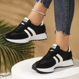 Women's Retro Sneakers Casual Running Shoes Fashion Walking Shoes Lightweight Athletic Tennis Shoes for Ladies
