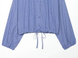 KONDALA Women Casual Trendy Plaid Shirts Turtleneck Single Breasted Blouse New Fashion 2026 Spring Summer Holiday Sporty Blouse