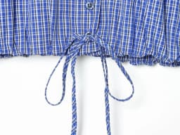 KONDALA Women Casual Trendy Plaid Shirts Turtleneck Single Breasted Blouse New Fashion 2026 Spring Summer Holiday Sporty Blouse