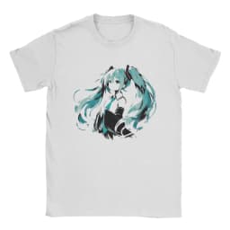 Hatsune Miku The Sound of The Future Anime Printed T-shirt Summer Men's and Women's Trendy Loose Casual Short Sleeve 2026 New