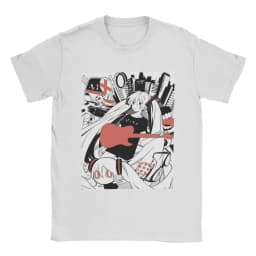 Hatsune Miku The Sound of The Future Anime Printed T-shirt Summer Men's and Women's Trendy Loose Casual Short Sleeve 2026 New