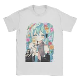 Hatsune Miku The Sound of The Future Anime Printed T-shirt Summer Men's and Women's Trendy Loose Casual Short Sleeve 2026 New