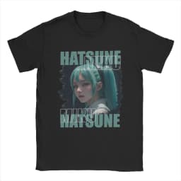 Hatsune Miku The Sound of The Future Anime Printed T-shirt Summer Men's and Women's Trendy Loose Casual Short Sleeve 2026 New