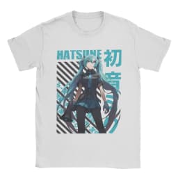 Hatsune Miku The Sound of The Future Anime Printed T-shirt Summer Men's and Women's Trendy Loose Casual Short Sleeve 2026 New