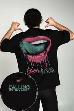 Hot Sale 2026 Falling in Reverse Band TShirt Mens Womens Cotton Tees Summer Casual Short Sleeve Round Neck Clothing Loose Trend
