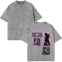 Vintage Washed Pop Rock Band Tame Impala Currents Merch 2026 T Shirts Men Women Casual Cotton Oversized Short Sleeve T-shirts