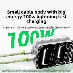 UGREEN Portable Lanyard USB Type C To Type C Cable PD100W Fast Charging Data Fpr Apple iPhone 17 iPad Macbook Charger Android 5A