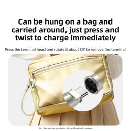 UGREEN Portable Lanyard USB Type C To Type C Cable PD100W Fast Charging Data Fpr Apple iPhone 17 iPad Macbook Charger Android 5A