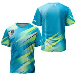 XIOM Professional Sports T-shirt Quick-dry Breathable Training Top Unisex Round Neck Competition Wear
