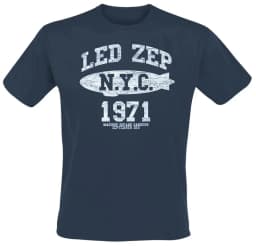 Logo & Symbols Led Zeppelin Band T-Shirt 100% Cotton Graphic Tee Men Women Summer Streetwear Top