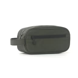 Retro Men'S Toiletry Bag Sports Faux Leather Large Capacity Storage Bag Business Trip Travel Cosmetic Bag Handbag Makeup Bag