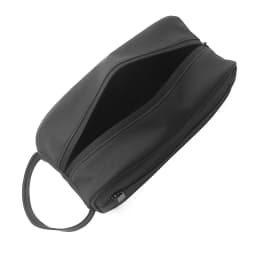 Retro Men'S Toiletry Bag Sports Faux Leather Large Capacity Storage Bag Business Trip Travel Cosmetic Bag Handbag Makeup Bag