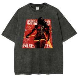 signalis Washed T-shirt 2026 New Model personality Clothes shirt Year round clothing Streetwear Trendy high quality hot product