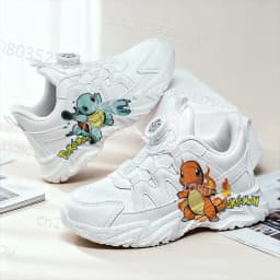 7-18 Year Old Pokemon 2026 Hot Selling Kids Shoes Arch Support Comfortable Simple Boys Girls Casual Shoes Gift Ships in 24