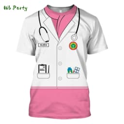 Police Uniform 3D Print Sports Quick Dry Breathable Men T-shirt Street Cosplay Party Casual Parent-child Short Sleeve Clothing