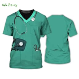 Police Uniform 3D Print Sports Quick Dry Breathable Men T-shirt Street Cosplay Party Casual Parent-child Short Sleeve Clothing