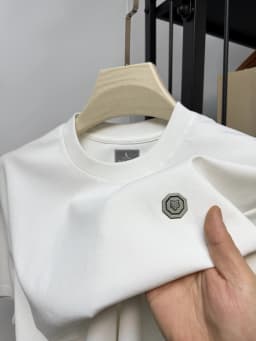 Summer Men's Boutique Printed T-Shirt Anti Wrinkle Comfortable Breathable Casual Short-Sleeved Daily Business Sports Top