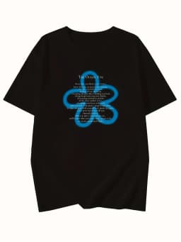 Y2k Letter Print Black T-Shirt Womens Graphic Tee Sweet Spicy Summer Street Style Tops Casual LooseFit Vintage Summer Streetwear