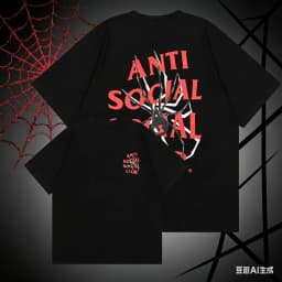 2026 New Summer Men's Cotton Clothing Graphic Lettering Print Women's Casual Sports Round Neck Street Fashion Streetwear Top