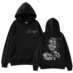 Rapper Lil Peep Merch Hoodies Men Women Clothing Hip Hop Vintage Pullovers Fashion Casual Oversized Hooded Sweatshirt Streetwear