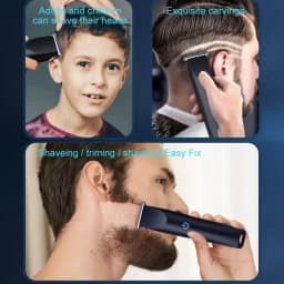 2026 Best-Selling Electric Hair Clipper With Adjustable Cutter Head, USB Charging Design For Trimming Hair And Beard, Cordless B