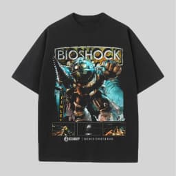 BioShock Cotton T-shirt 2026 New Model shirt personality Clothes Year round clothing Short Sleeves Classic Breathable Couples