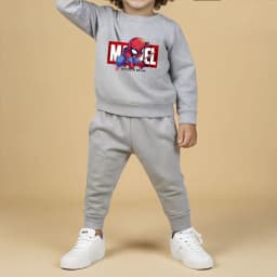 2026 Spring Autumn Boys Sweatshirt Sets Kids Cute Cartoon Printed Hoodies and Pants 2pcs Sets Children's Long Sleeved Clothes