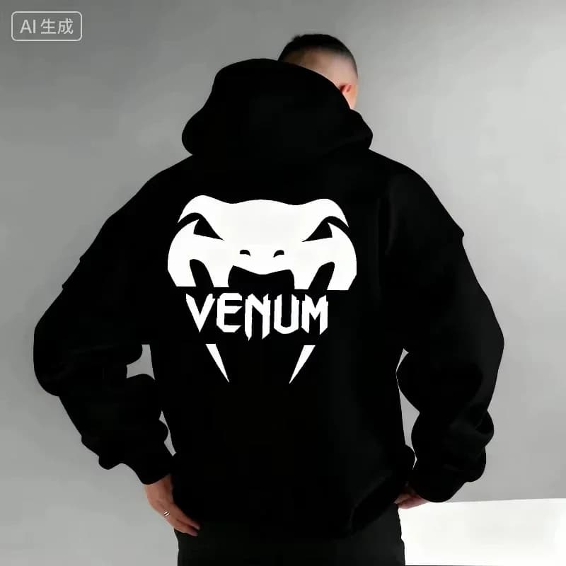 2026 NEw NEw New!  Men's Boxing Sports Hoodie, Warm and Comfortable Casual Hoodie for Autumn and Winter, Fashionable Printed