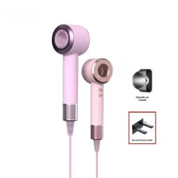 2026 New Professional Anion 5 in 1 Professional Hair Dryer Bladeless Temperature Control Lightweight for Smooth Hair Styling