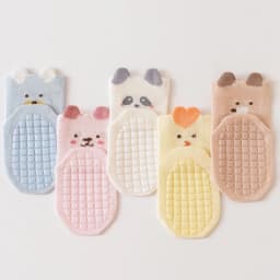 3/5 Pairs Cute Cartoon Baby Socks Anti-slip Rubber Sole Baby Floor Socks Soft Cotton Socks for Newborn Infant Boys Girls
