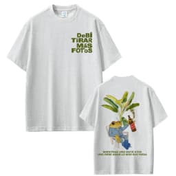 Rapper Bad Bunny T-shirt Debi Tirar Mas Fotos DTMF World Tour TShirt Women Fashion Vintage Hip Hop Men's Clothing Summer T-shirt