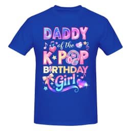 1 Piece KPop Girls Graphic Funny 100% Cotton T-Shirt KPop Birthday Gift Tees Tops For Men