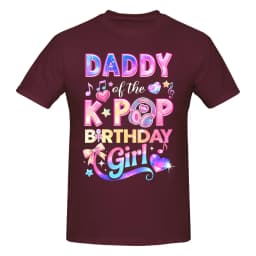 1 Piece KPop Girls Graphic Funny 100% Cotton T-Shirt KPop Birthday Gift Tees Tops For Men