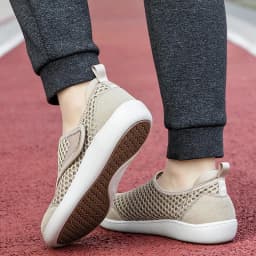 Popular Casual Men's Orthopedics Wide Feet Swollen Shoes Thumb Eversion Adjusting Soft Comfortable Diabetic Shoes Walking Shoes
