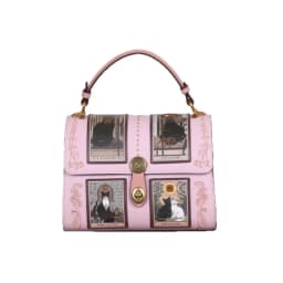 2026 Autumn and Winter New Niche Design High-End Handbag Retro Light Luxury Heavy Industry Boston Women's Pillow Small Square Ba