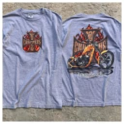 2026 new New trendy and popular streetwear with printed designs short-sleeved retro high street clothing, loose T-shirt