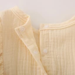 Summer female infant apricot solid color short-sleeved triangle Romper sweet and cute
