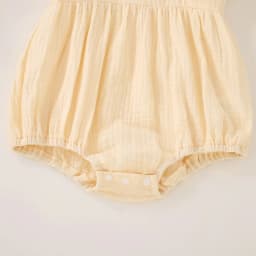 Summer female infant apricot solid color short-sleeved triangle Romper sweet and cute