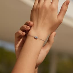 MODIAN Emerald Cut D Color Rectangle Moissanite Bracelet 925 Sterling Silver Luxury Link Chain Bracelet For Women Fine Jewelry