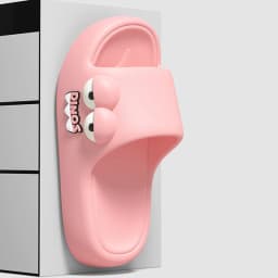 YNPO Cartoon EVA Platform Cloud Slippers Women 2026 Plus Size 45 Thick Bottom Home Slides Woman Anti Slip Summer Couple Slippers