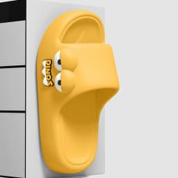 YNPO Cartoon EVA Platform Cloud Slippers Women 2026 Plus Size 45 Thick Bottom Home Slides Woman Anti Slip Summer Couple Slippers