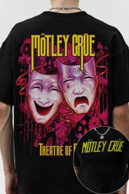 Retro 2026 Motley Crue Band Graphic TShirt Mens Womens Cotton Tee Summer Casual Short Sleeve Round Neck Clothing Loose
