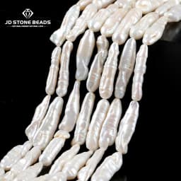 Natural Baroque Freshwater Pearl Loose Beads Irregular High Luster Drilled Pearls for DIY Jewelry Making Necklace Earring