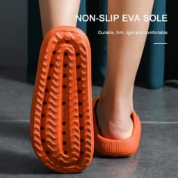 Anti-Slip Beach Slippers Extra Soft House Slippers Thick Sole Slippers High Quality Indoor Eva Soft Sole Pillow Slides Sandals
